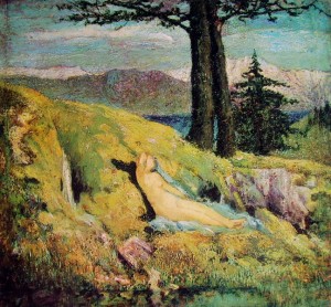 Giovanni Segantini: La sorgente